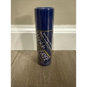 VTG 1987 Wrinkle Free Brand Fabric Relaxant‎ Spray Away Wrinkles New 3oz Sealed